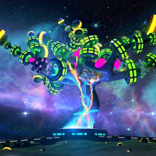 Gaming neon 4k wallpaper