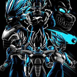Vegeta 4k iPhone wallpaper