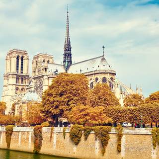 Paris autumn wallpaper
