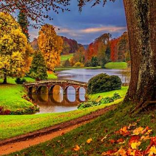 England autumn wallpaper