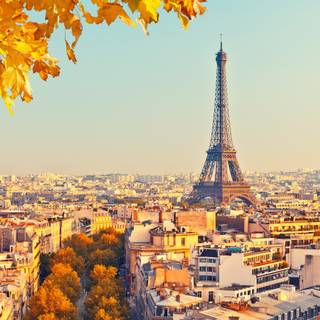 Paris autumn wallpaper