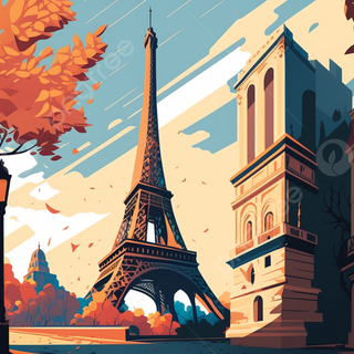 Paris autumn wallpaper