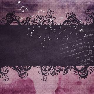 Purple autumn wallpaper