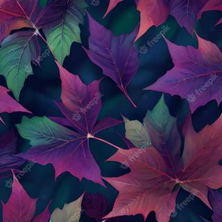 Purple autumn wallpaper