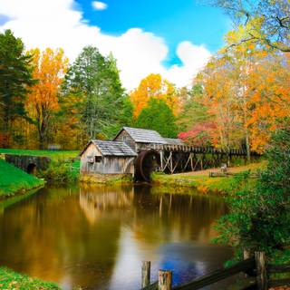 Autumn USA wallpaper