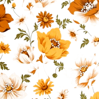 Autumn floral wallpaper