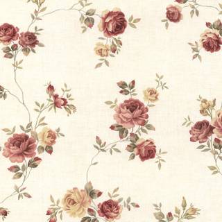 Autumn floral wallpaper