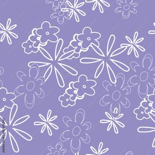 Purple daisy wallpaper
