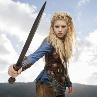 Viking woman wallpaper