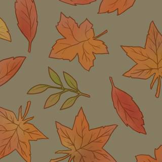 Autumn green wallpaper