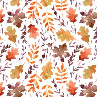 Autumn patterns wallpaper