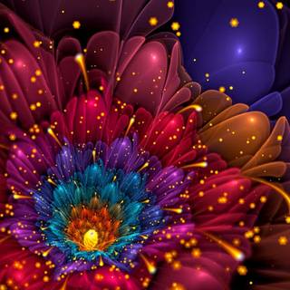 Autumn glitter wallpaper