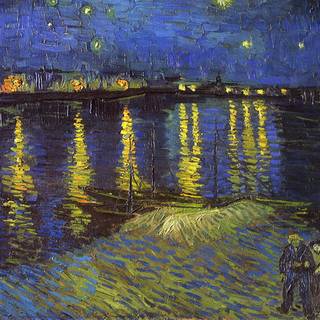 Van Gogh painting wallpaper