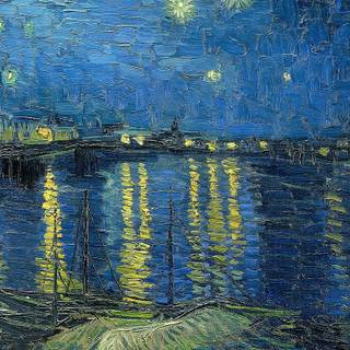 Van Gogh painting wallpaper