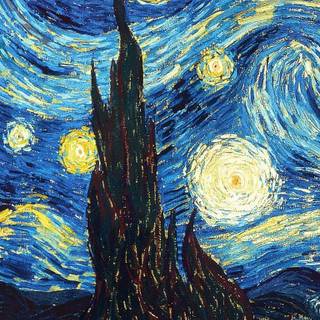 Van Gogh painting wallpaper