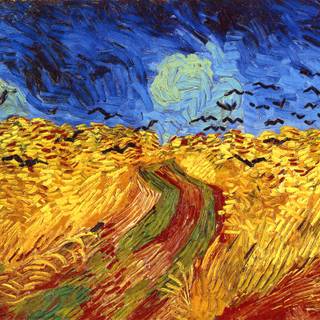 Van Gogh painting wallpaper