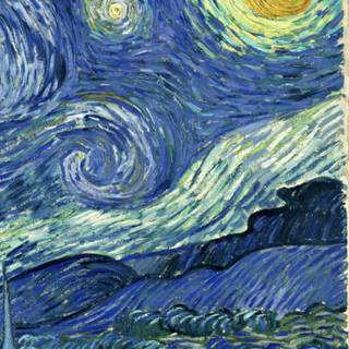 Van Gogh painting wallpaper