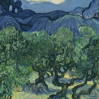 Van Gogh painting wallpaper