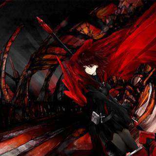 Banner red anime wallpaper
