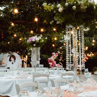 Wedding reception wallpaper