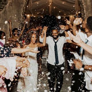 Wedding reception wallpaper