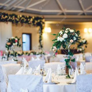 Wedding reception wallpaper