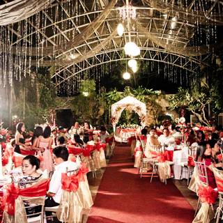 Wedding reception wallpaper