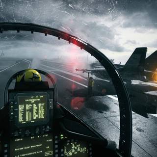 Fighter jet PC wallpaper