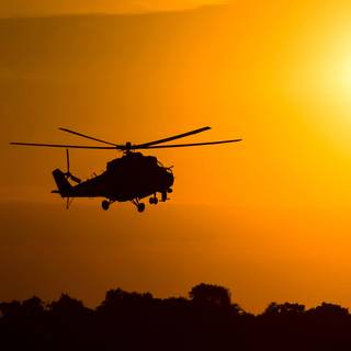 Helicopter 4k wallpaper