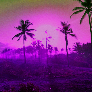 Summer retrowave wallpaper