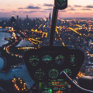 Helicopter 4k wallpaper