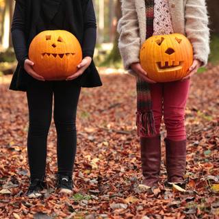 Halloween good vibes wallpaper