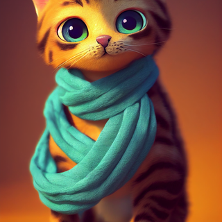 Pretty cat wallpaper
