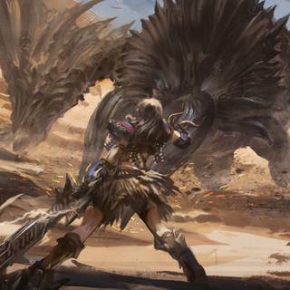 Monster Hunter World 4k wallpaper