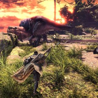 Monster Hunter World 4k wallpaper