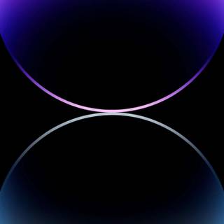 iPhone circles wallpaper