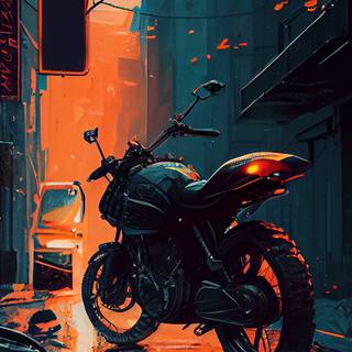 Aesthetic motorcycles wallpaper