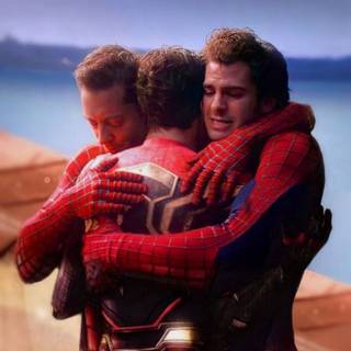 Spider-Man trio wallpaper