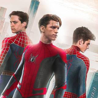 Spider-Man trio wallpaper