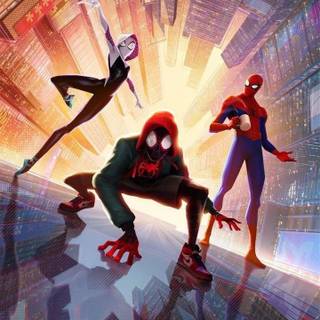 Spider-Man trio wallpaper