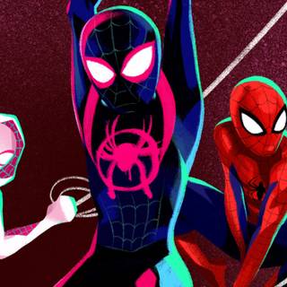 Spider-Man trio wallpaper