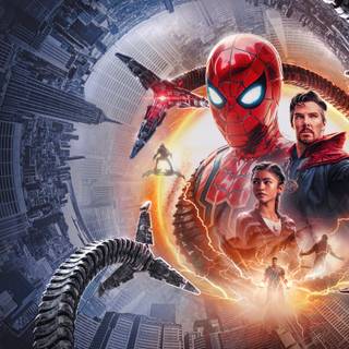 Spider-Man trio wallpaper