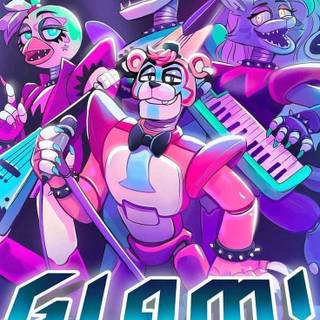 Glamrock Freddy and Gregory wallpaper