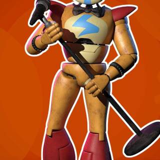 Glamrock Freddy and Gregory wallpaper