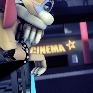 Glamrock Freddy and Gregory wallpaper