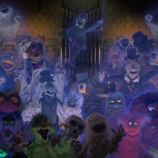 Muppets Haunted Mansion wallpaper