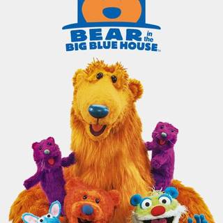 Bear in the Big Blue House Tutter wallpaper