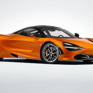 McLaren 720s engine wallpaper