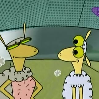 Sheep in the Big City wallpaper