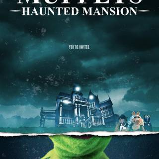 Muppets Haunted Mansion wallpaper